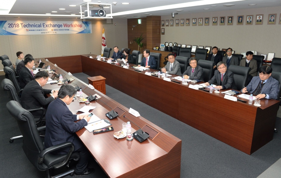 한전기술은 지난 17일과 18일 양일간 경북 김천 본사에서 중국 ‘국가원자력계획설계연구원과 사업 및 기술협력 워크숍을 개최했다.